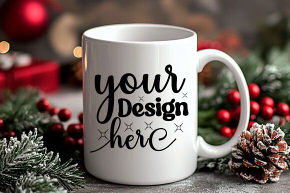 Christmas Mug Mockup Jpg Mockup 1: Graphics for Product Mockups