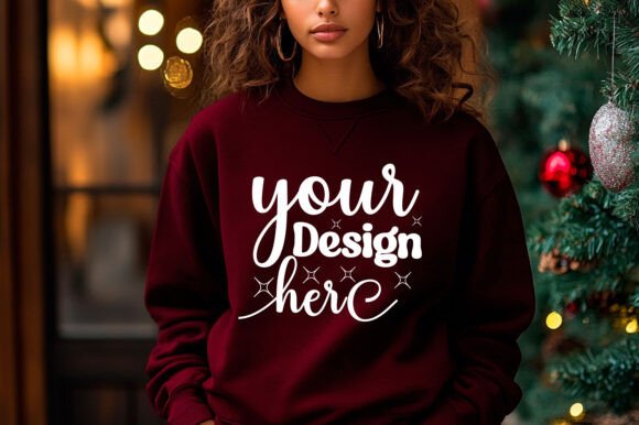 Christmas Sweater Mockup 102: Premium Graphics for Product Mockups