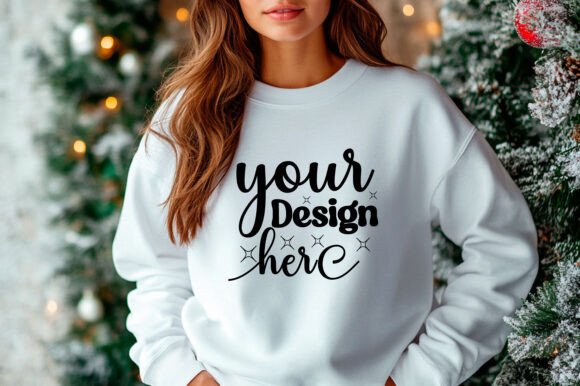 Christmas Sweater Mockup 118: Graphics for Product Mockups