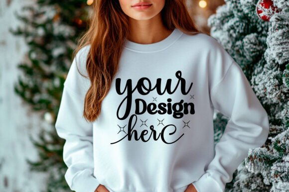 Christmas Sweater Mockup 164: Essential Graphics & Product Mockups