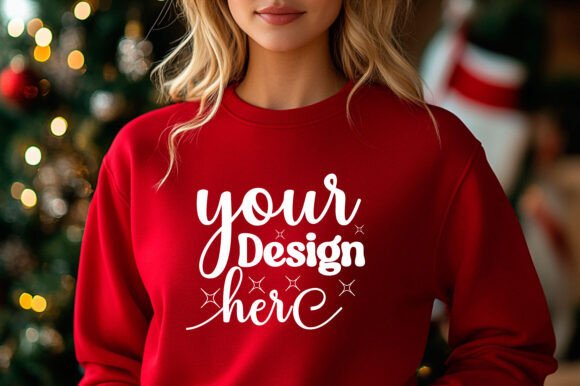 Christmas Sweater Mockup 181: Premium Graphics & Product Mockups