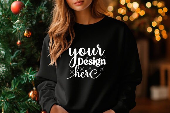 Christmas Sweater Mockup 2: Graphics for Product Mockups