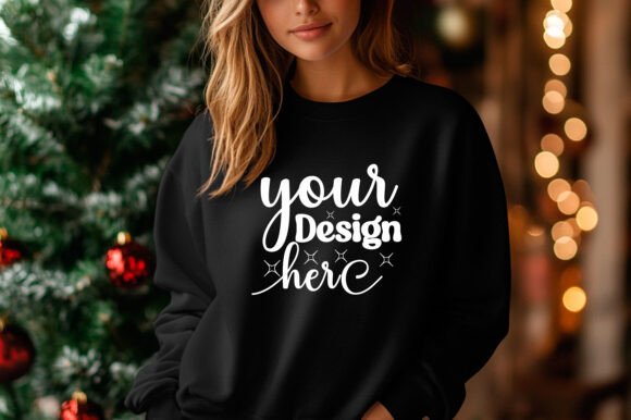 Christmas Sweater Mockup 31: Graphics for Product Mockups
