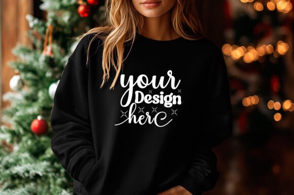 Christmas Sweater Mockup 34: Graphics & Product Mockups
