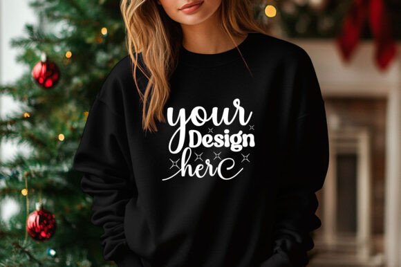 Christmas Sweater Mockup 4: Graphics for Product Mockups
