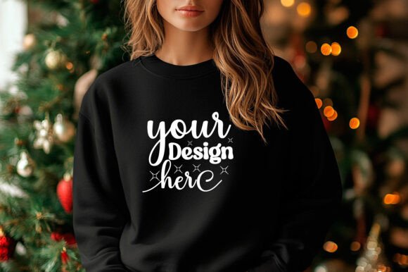 Christmas Sweater Mockup 5: Graphics for Product Mockups