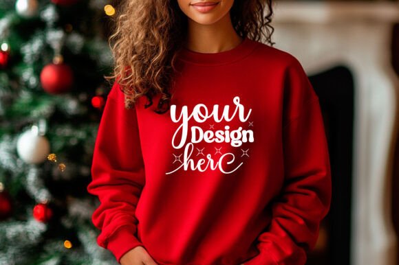 Christmas Sweater Mockup 53: Graphics & Product Mockups