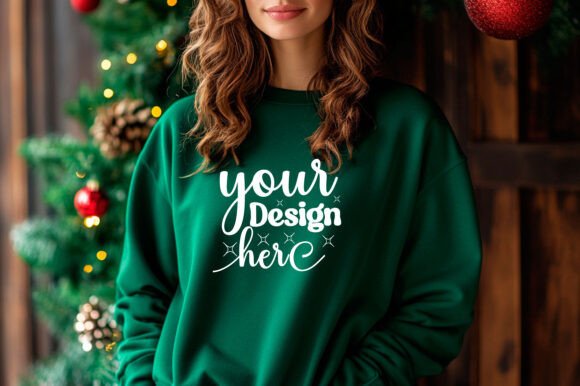 Christmas Sweater Mockup 71: Graphics for Product Mockups