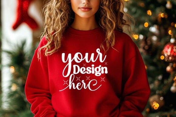 Christmas Sweater Mockup 79: Graphics for Product Mockups