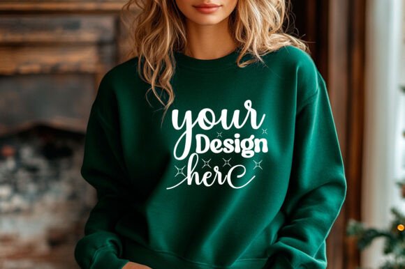 Christmas Sweater Mockup 86: Graphics & Product Mockups