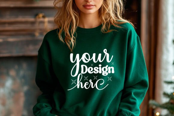 Christmas Sweater Mockup 88: Premium Graphics for Product Mockups