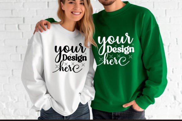 Gildan 18000 Mockup 64: Graphics & Product Mockups