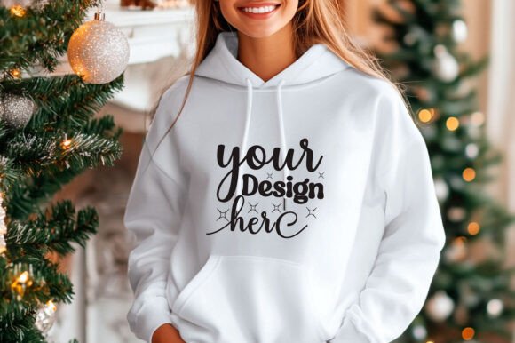 Gildan 18500 Hoodie Mockup 25: Graphics & Product Mockups