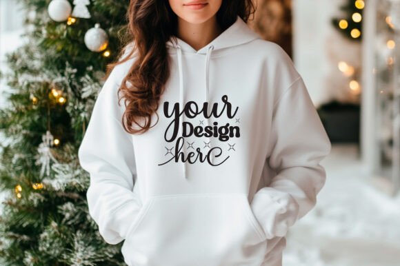 Gildan 18500 Hoodie Mockup 32: Premium Graphics for Product Mockups