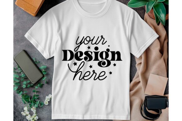 Gildan 64000 White Mockup 19: Essential Graphics