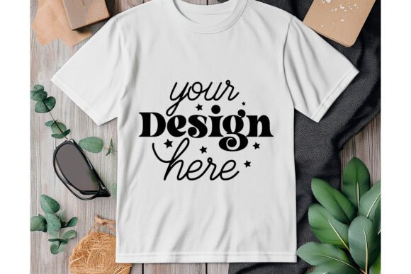 Gildan 64000 White Mockup 42: Graphics for Product Mockups